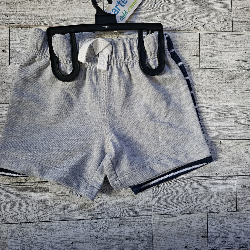 Carter's Boys 2 Pack Knit Shorts, Size 3/6 Months